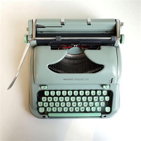 hermes media 3 te koop|1964 hermes media 3 typewriter.